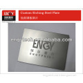 Custom etching steel/metal plate for printing
